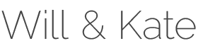 Will and Kate Logo